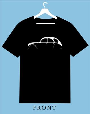 0333 Citroën 01 2CV Silhouette 2025 Men Women T Shirt Casual Racing Car Fans Logo Tee Enthusiast Graphic Summer Short Sleeves