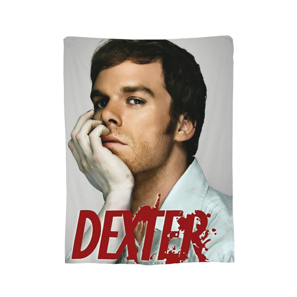 Dexter Morgan Tv Show Blankets Fuzzy Throw Blanket Summer Air Conditioning Portable Soft Warm Bedspreads,