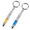 Aluminum Car Keychain of Blue [Akkerds] Anti-static Keychain, 2-pack, Alloy, Waterproof, Anti-static (Set 2, + Yellow)