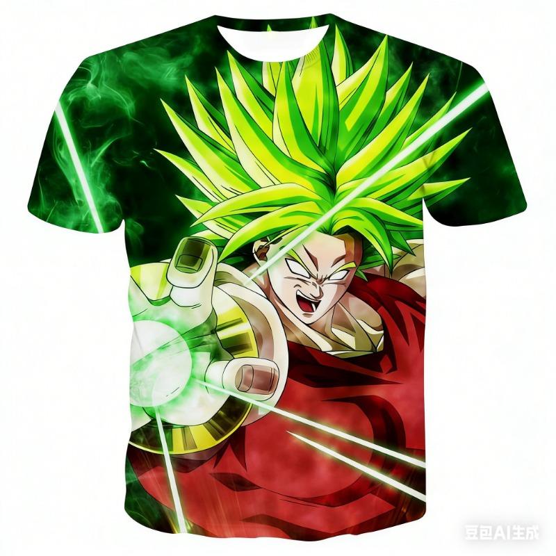 

Японское Аниме Dragon Ball Z 3D Печатная Футболка Super Broly Легендарный Супер Сайян Бог Модная Одежда Косплей Топы для Детей и Взрослых S