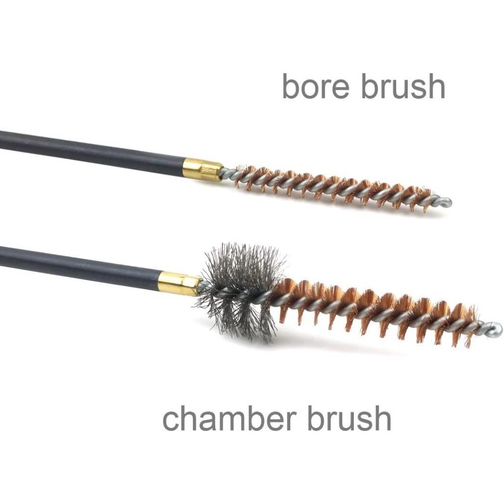 Ar15 rengjøringsbørstepistol vedlikeholdsverktøy børste pistolbørste 5,6 mm diameter børste multifunksjonell AR-serien M16 rengjørings- og vedlikeholdsverktøybørste