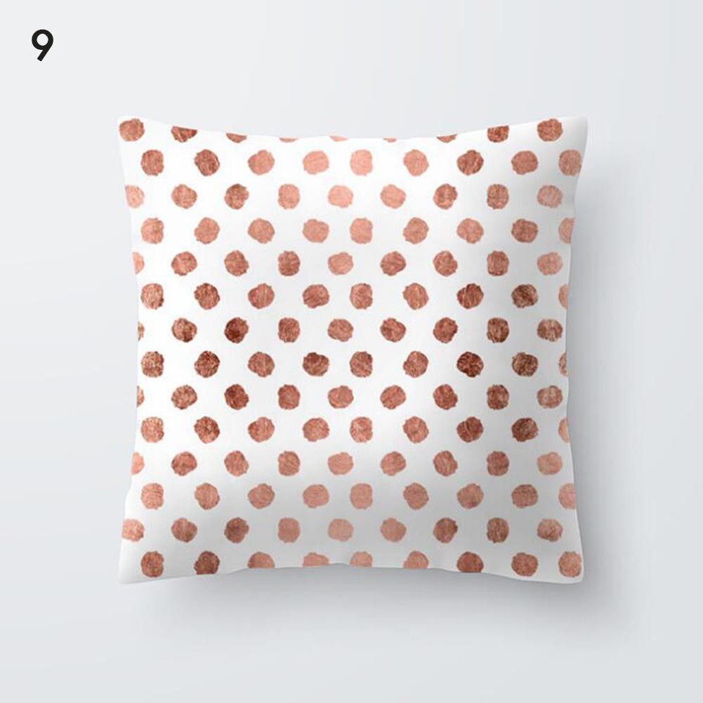 

Розовая наволочка с лепестками, новая декоративная наволочка в скандинавском стиле с геометрическим рисунком, девчачья наволочка, украшение для домашнего дивана 40X40CM