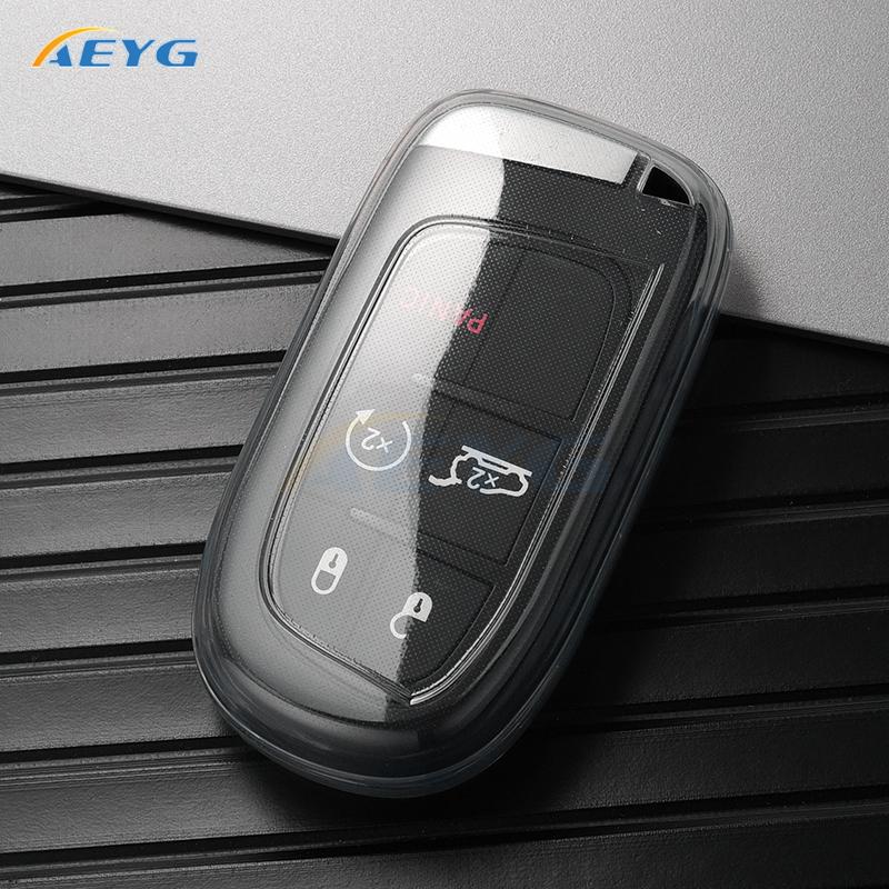 

Tpu Car Key Case Cover For Jeep Renegade Compass Grand Cherokee Chrysler 300C Wrangler Dodge Ram Charger Challenger