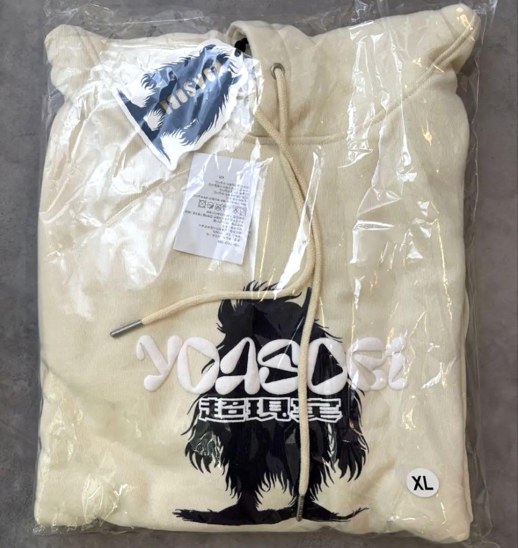 

[USED] Korea Exclusive YOASOBI Surrealism Hoodie White XL