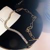 JMXD-Zircon Necklace Personalized Clavicle Chain Fashion, Temperament Neck Chain Neck Jewelry Temperament Chain