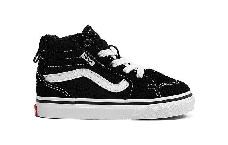Vans Filmore HI High Top Toddler Shoes Black Infant And Toddler VN0A5HZGIJU