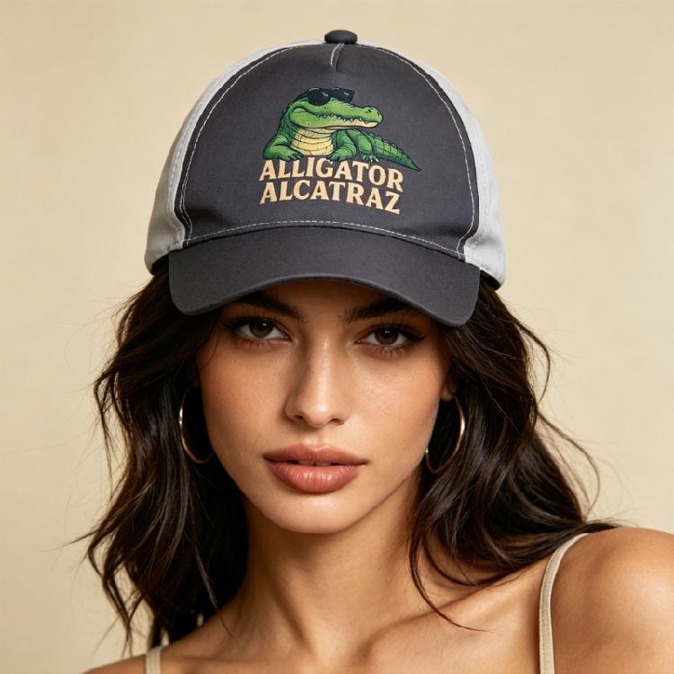 Stylish Unisex Alligators Hat Comfortable Baseball Cap For Men Women Polyester Hat Outdoor Adventures Daily Commute