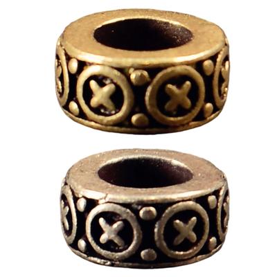 Multipurpose Copper Spacer Bead With Wide Opening Copper Jewelry Findings For Necklace Bracelet Chain Crafting Projects