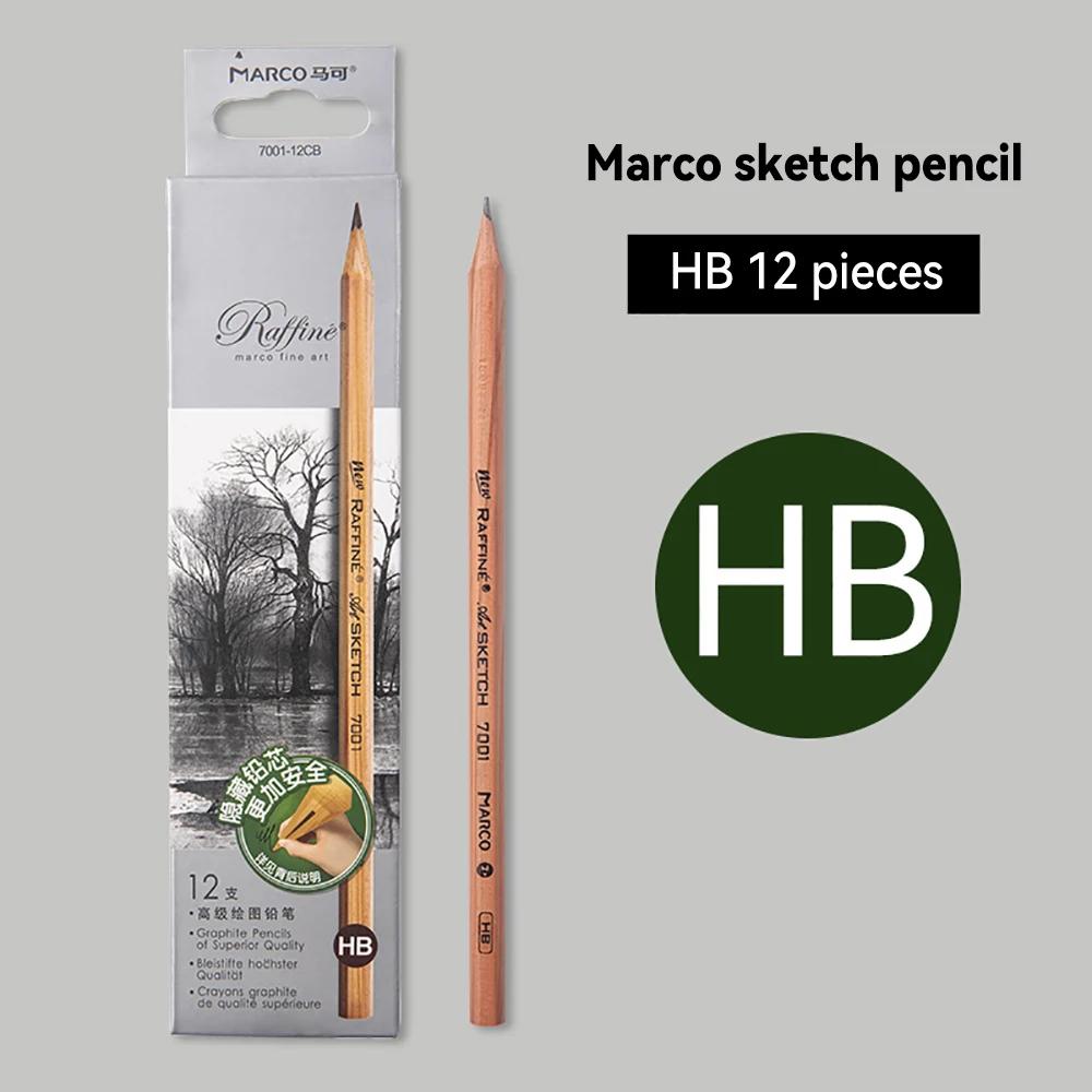 Professzionális Rajzceruza Készlet HB 2H B 2B-14B Grafit Művészeti Kézzel Festett Árnyékoló Ceruzák Festészeti Művészeti Iskola Írószer Kellékek