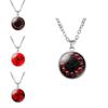Stylish Naruto Rinnegan Necklace Mixed Material Anime Geometry Pendant