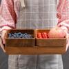 Drui'en Acacia Wood Square Serving Tray
