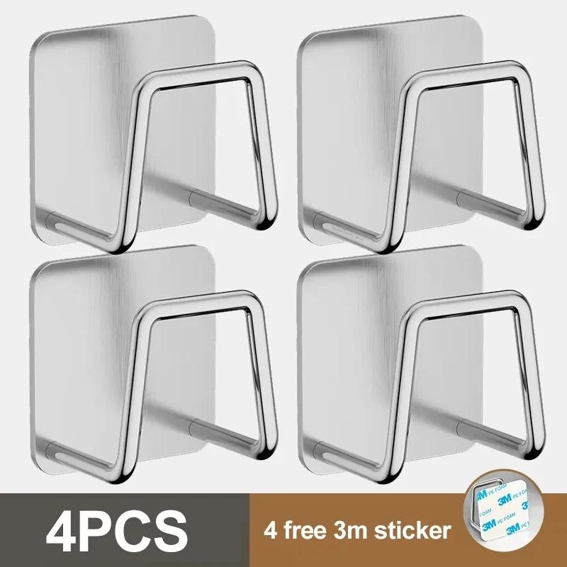 Storage Bathroom Accessories Wall Kitchen Drainage Shelf Hook Organizer Sponge Steel Stainless 1 - 6PCS Rack Wholesale Tools