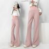 High-waisted Sweatpants Women's Spring New Drape Casual Sweatpants Lazy Wind Straight Wide-leg Slightly Pulled Pants