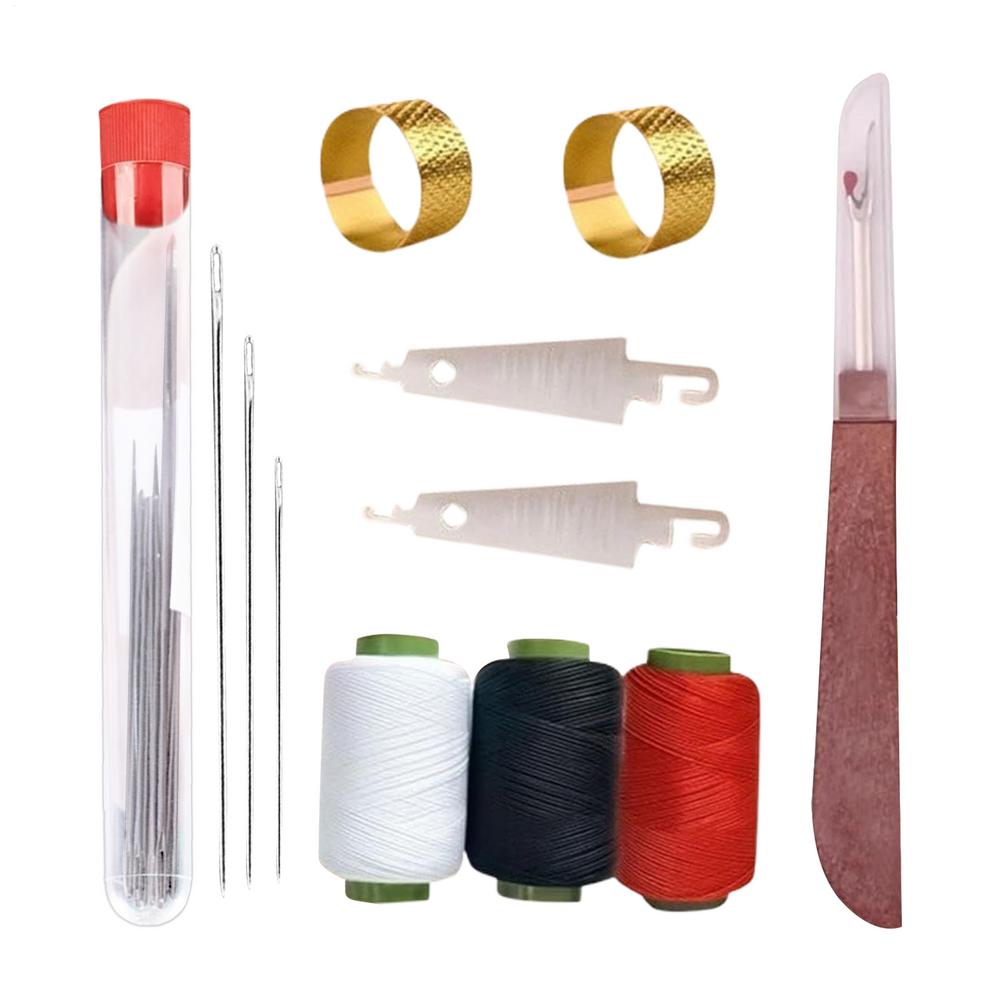 

Sewing Tools Adults Travel Hand Sewing Tool Kit Multi-purpose Complete Repair Accessories For Tailoring Leather Fabric Handmade