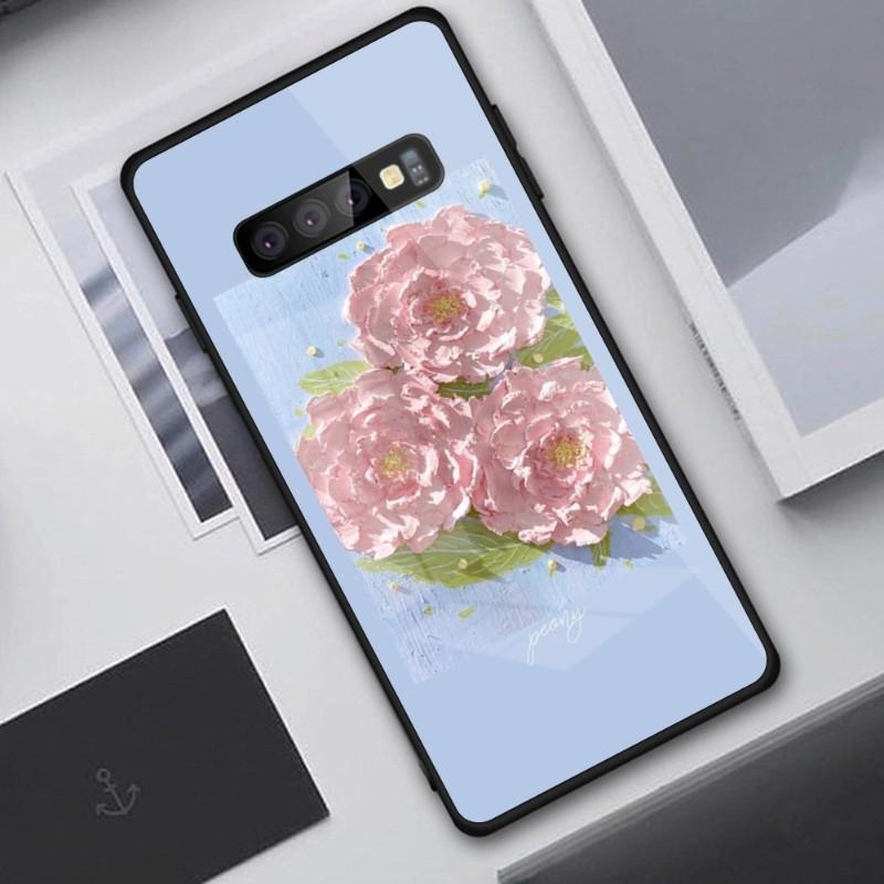 3d Art Painting Phone Case For Samung A32 A51 A52 NOTE 10 20 S10 S20 S21 S22 Pro Ultra Black PC Glass Phone Cover