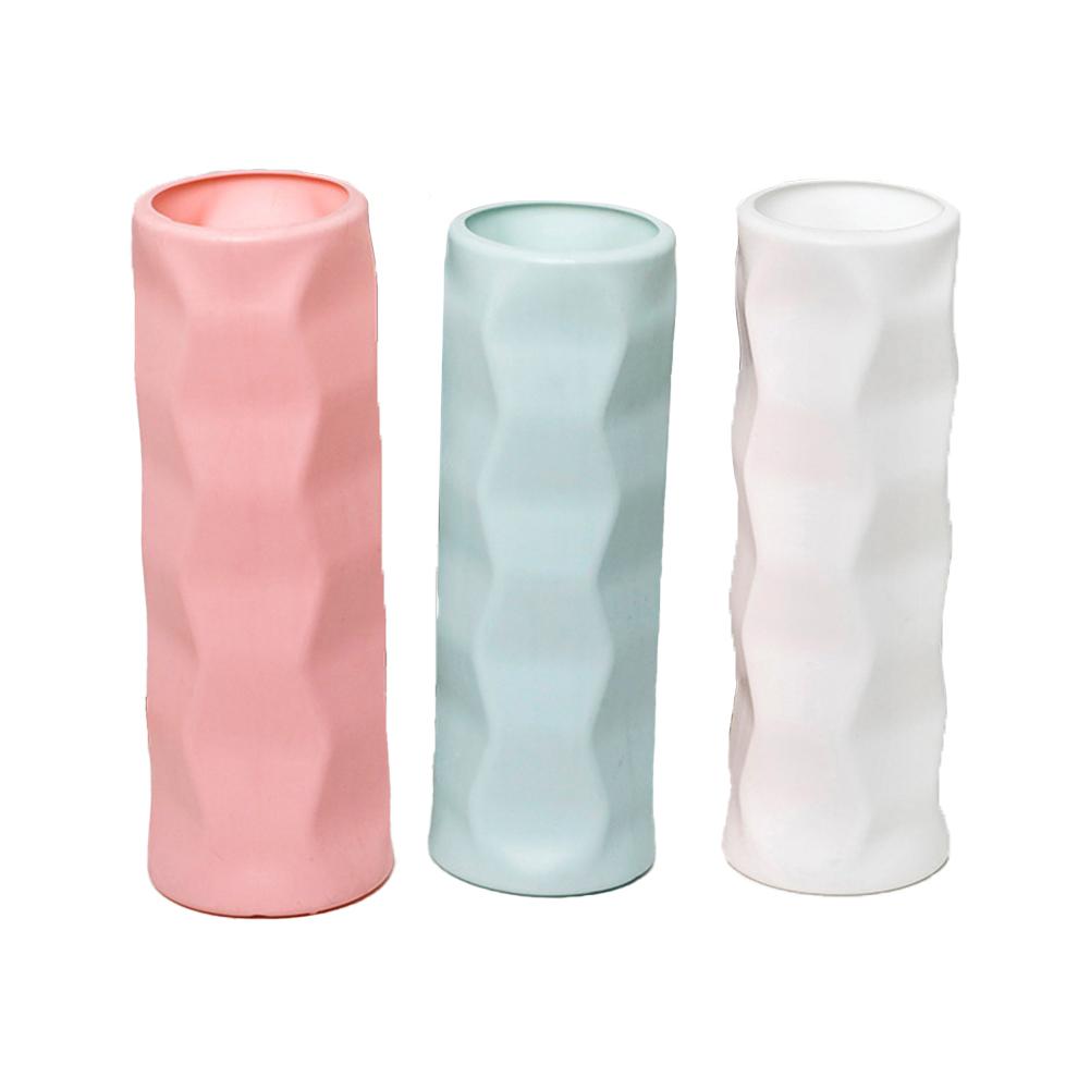 1ks plastová váza Módní jednoduchá váza proti pádu Domácí dekorace váza na květiny Plastové doplňky pro domácí dekorace
