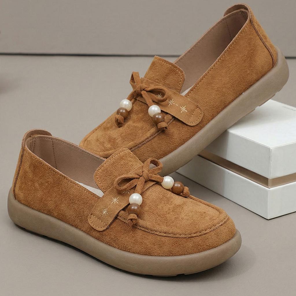 Women's Casual Loafers Walking Shoes Slip On Moccasins Soft Sole Lightweight Comfortable Footwear for Daily Use
