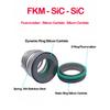 1Pcs 155 Series,Water Pump Mechanical Shaft Seal,CE-G-NBR,SiC-SiC-FKM,10/11/12/13/14/15/16/17/18/19-40mm,With Single Coil Spring