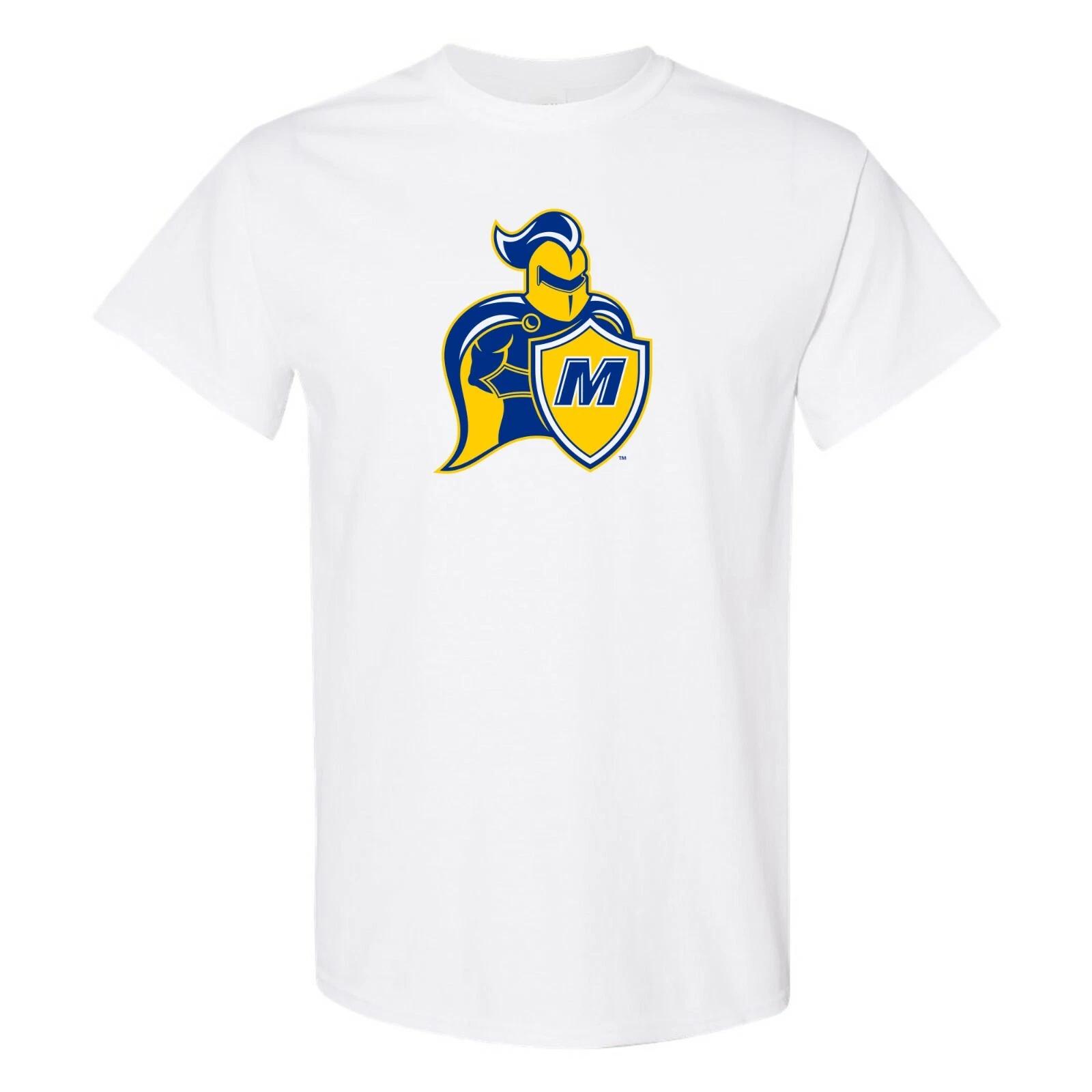 Madonna University Crusaders Primary Logo Short Sleeve T-Shirt - White M