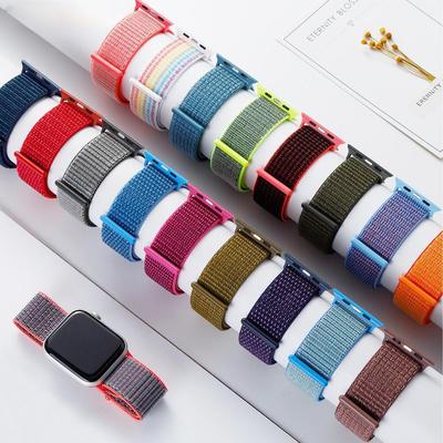 Λουράκι Sport Loop από νάιλον για λουράκι Apple Watch 44mm 40mm 45mm 41mm 38mm 42mm 49mm, βραχιόλι iWatch Series Ultra 8 7 6 5 3 SE