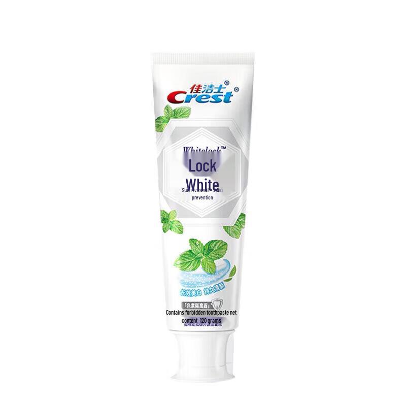 

Crest Dual-Color Whitening Fluoride Toothpaste