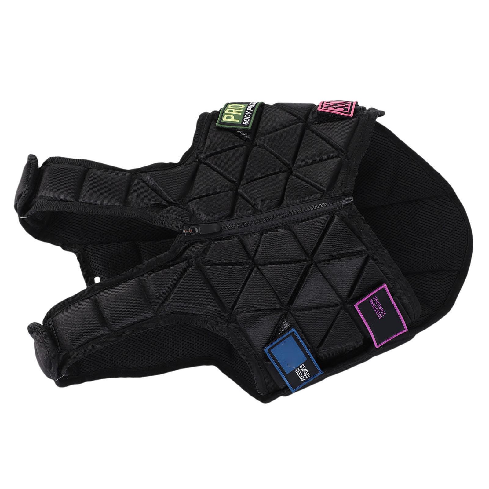Paardrijvest Comfortabel   Paardrijvest Beschermersuitrusting Vest Unisex   Sluiting voor Kinderen Jongens Meisjes