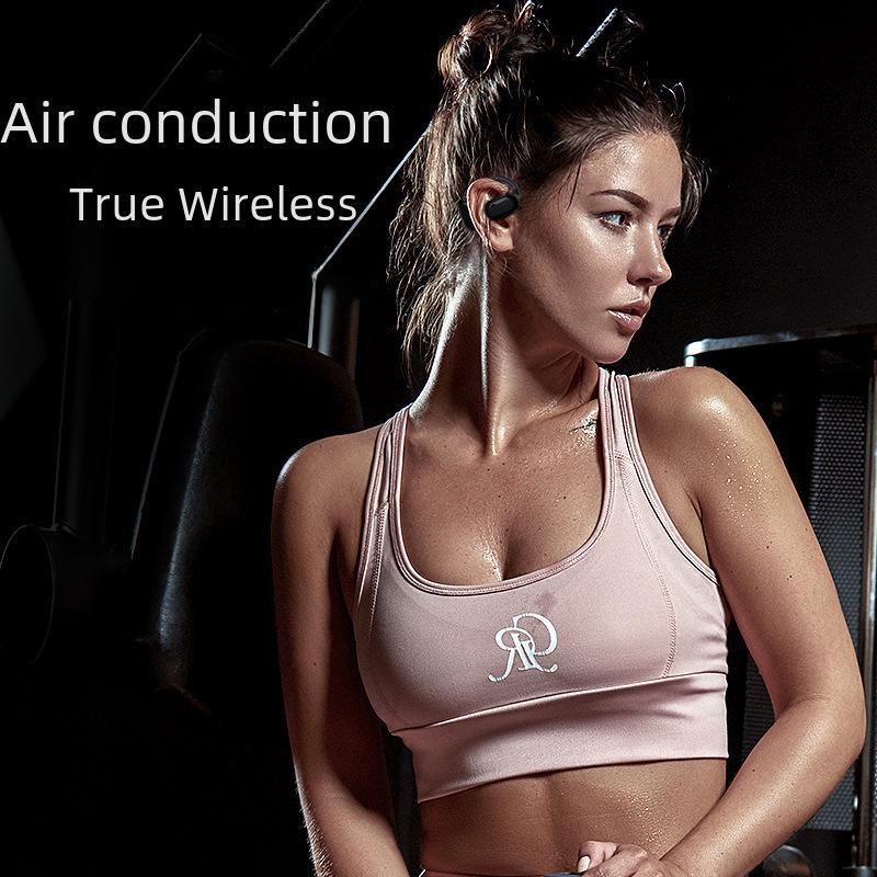Air9 Bluetooth Earphones: Cross-border, Sound Conduction, Single Ear, Long Battery Life, Open Non-In-Ear Design.