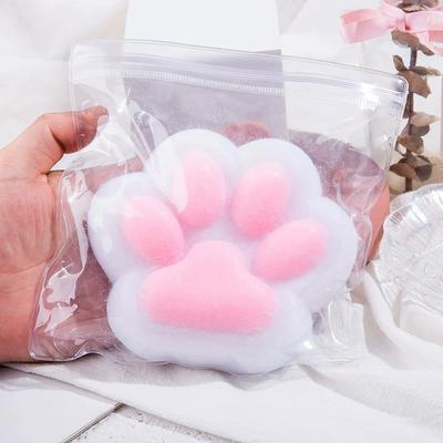New 1Pc Giant Plush Cat Paw Toy,Cartoon Pattern, Durable Plastic, Stress Relief Squeezing and Pinching Toy, Ideal for Office, Festivals, and Gifts