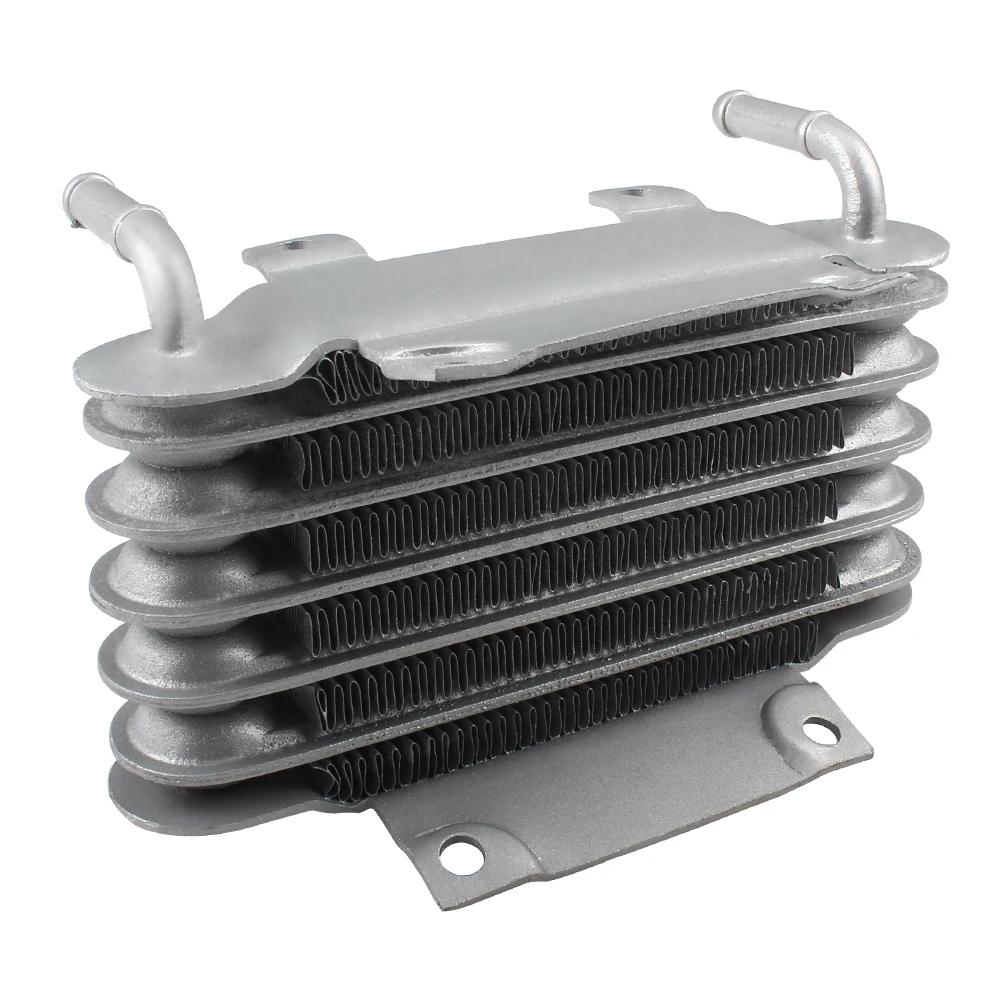

Motorcycle Oil Cooler For Honda Elite AF16 Suzuki 125cc Radiators Mini Moto 6Row 8mm Universal Radiator Dirt Pit Bike срібний