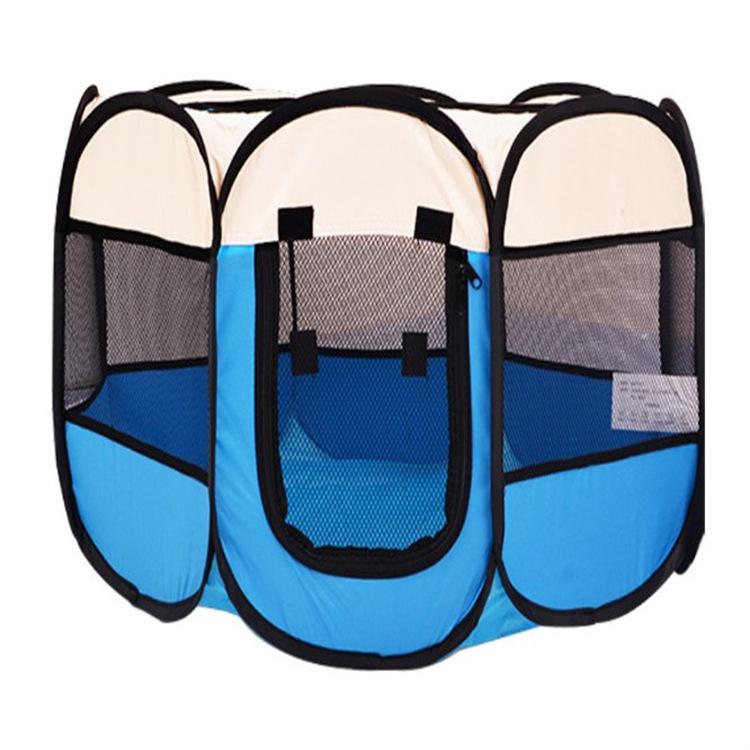 Cat birthing room foldable cat and dog cage pet enclosure camping tent cat bed octagonal cage closed breeding box pregnancy