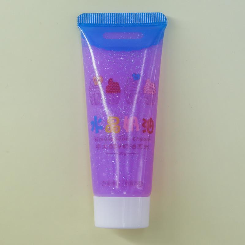 50g Crystal Cloud Gel for Kids DIY Crafts Jewelry & Phone Case Decor - Eco-Friendly Glitter Translucent Anti-Freeze Art Supplies