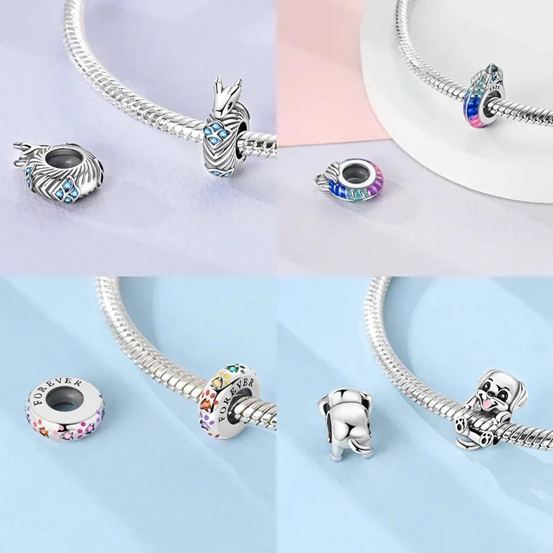 Real Copperoriginal Charms Luminous Firefly Pendant Beads Fit Brand Bracelets Diy Original Fine Jewelry For Women Gifts