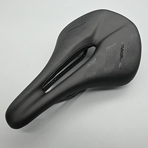 OPERA Bicycle Saddle, Carbon Fiber, Ultra-Lightweight, Mountain Bike/Road Bike Saddle with Perforated Cushion, PU Saddle for Improved Saddleability