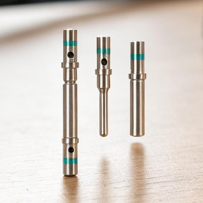 20pcs DT 1.5mm Series Pin Contact 0462-201-16141 0460-202-16141 Stainless Steel 14-22 AWG Crimp Solid Female Male Terminal