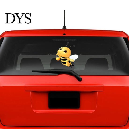 Auto Sticker Muur Cartoon Bijenpatroon PVC Decal Koelkast Deur Decoratie voor Kleine