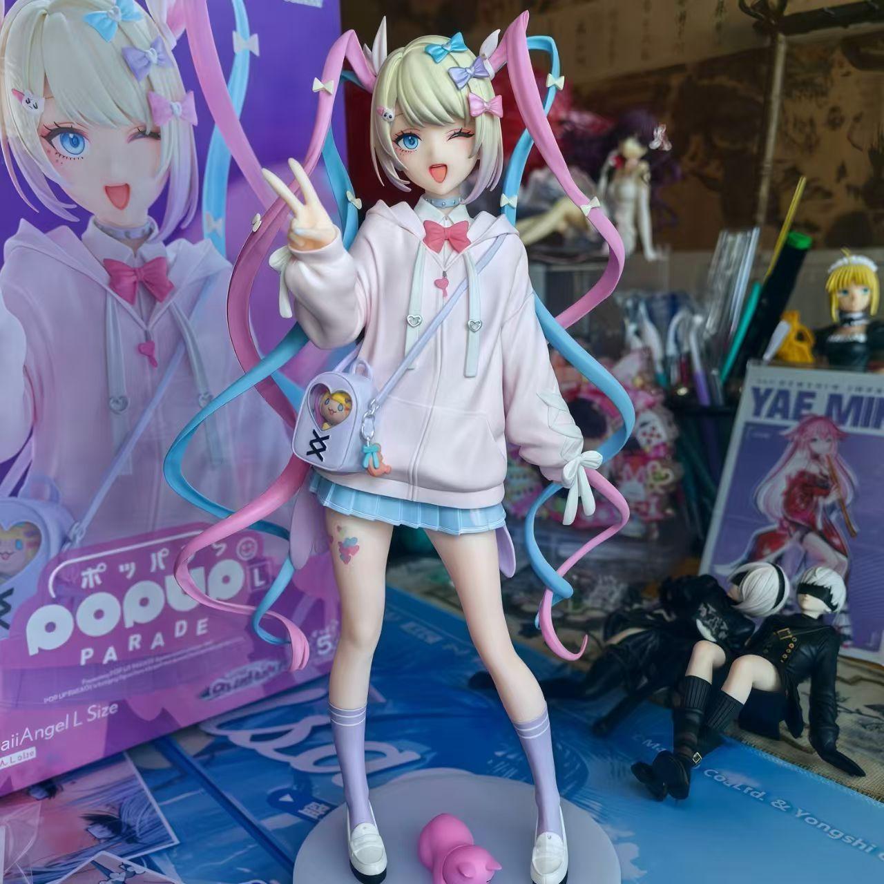 

In Stock broadcast Super Celestial Sauce Severe Dependency 9.44inch/24cm Anime Angel Girl Swimsuit Cute PVC Wild oys Presents