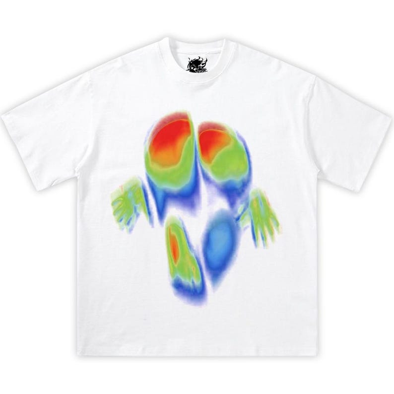 

Thermal Vision Aura Graphic Boxy Unisex T-Shirt L
