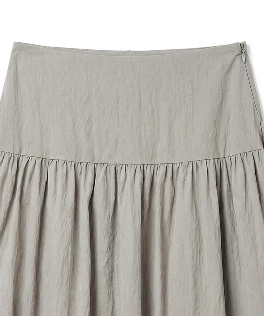 Eilubeu Drape Midi Skirt Aasdsk102C