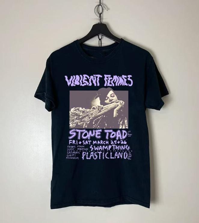 Retro Violent Femmes Stone Toad 1983 T-shirt Print Front XXXL