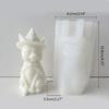 Cat Shape Candle Molds Silicone Molds Resin Casting Mold for Making Candle