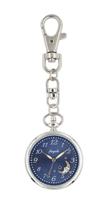 

Карманные часы-брелок часы fragola Moon Date Charm Watch SV [Подписаться] N03224A-0 женские