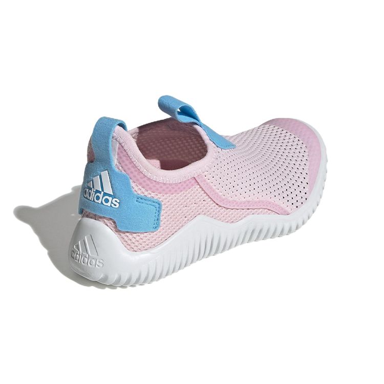 Adidas Summer.Rdy Fabric Comfortable Non-Slip Durable Low-Top Kids Running Shoes Kids Running Shoes Pink GY9398