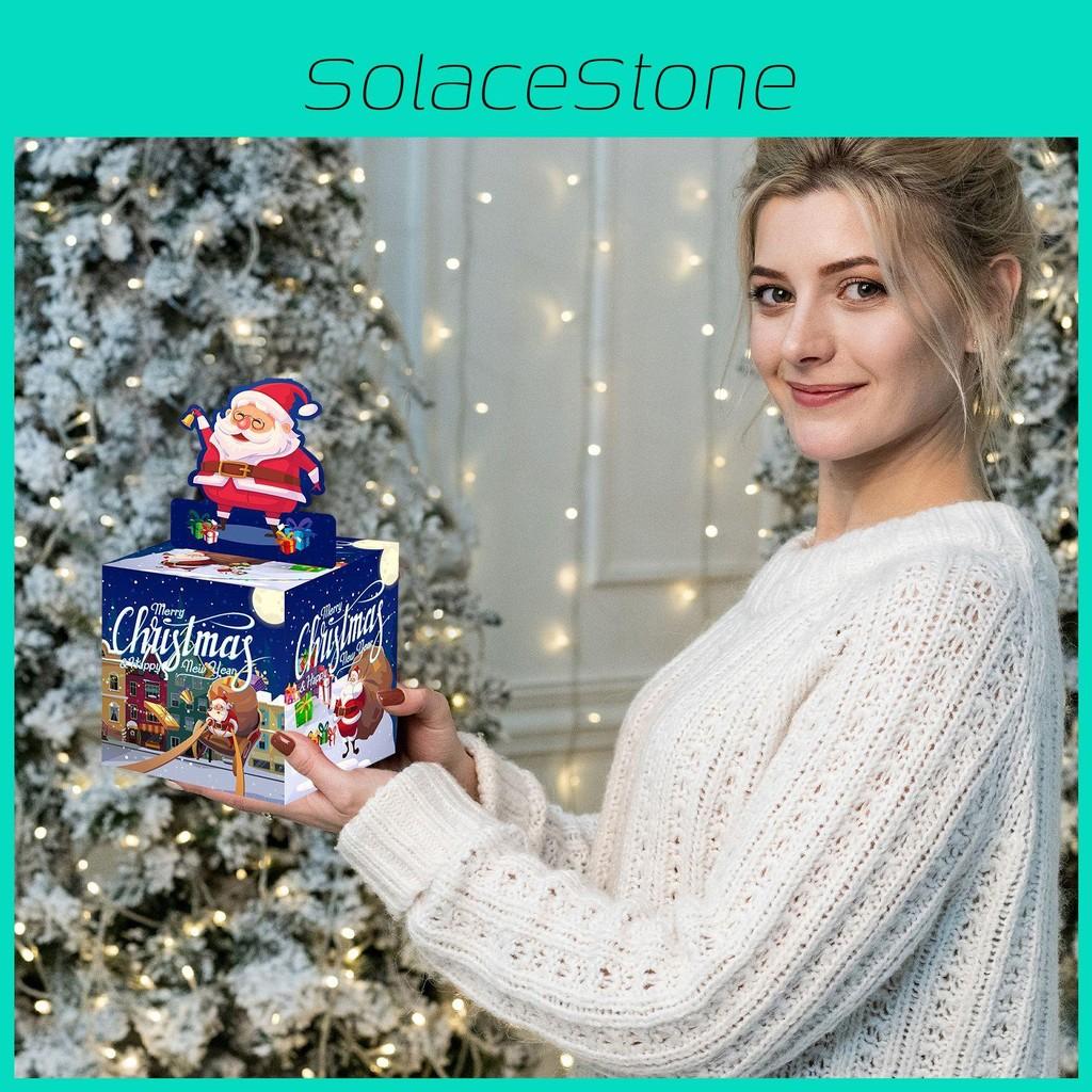 Santa Gift Christmas Box Party Decoration Exchange Events Festival Supplies