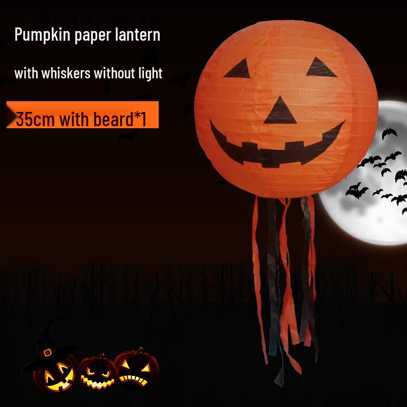 Halloween String Lights: Pumpkin Lantern Decor for Bars, Kindergartens, and More - Hanging Ornaments & Handheld Props