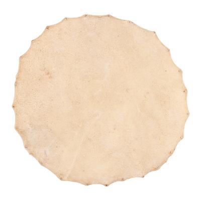 Peau de chèvre pour tambours Bongo Shaman Djembe Pièces de rechange Accessoires 36 cm de diamètre