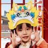 Chinese New Year Dragon Hat Dimensional New Year Party Animal Hat Year of Dragon Cute Year of The Dragon DIY Hat Dragon Head Hat