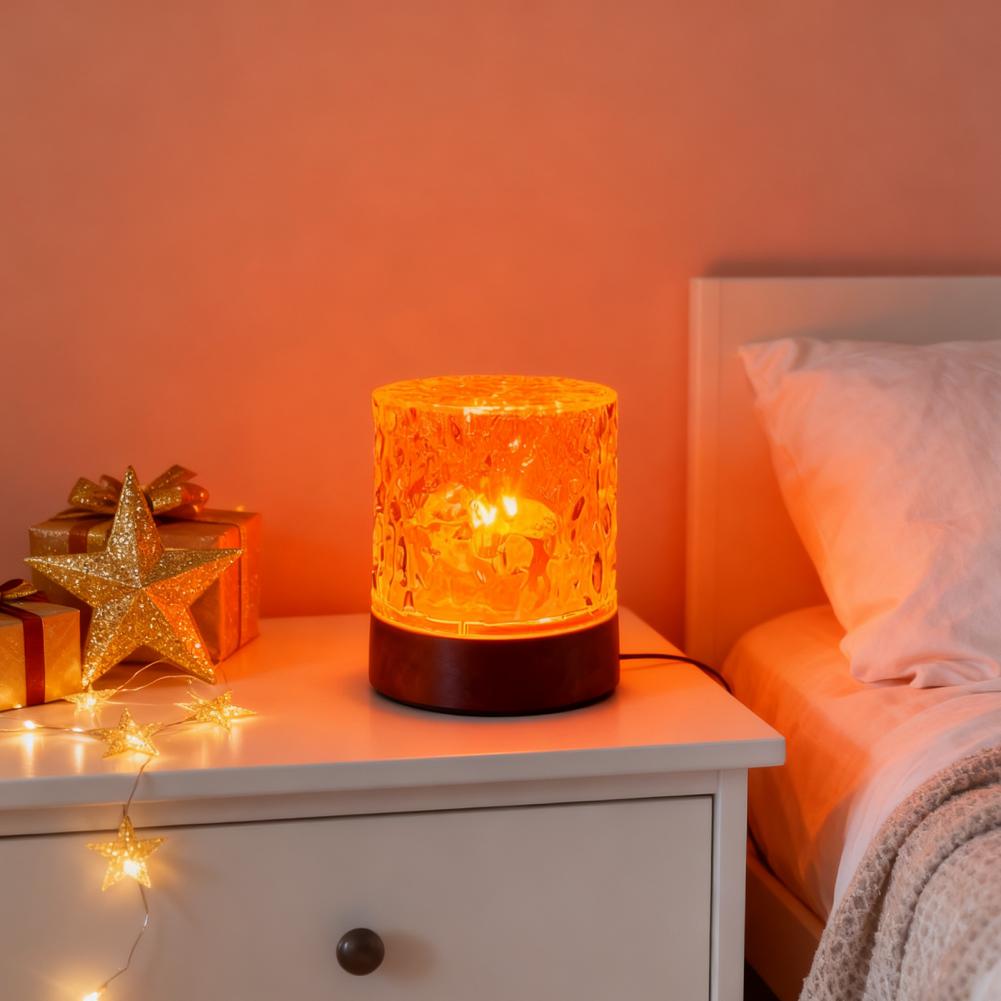 Ocean Wave Projector Light 16 Colors Luminorthe Night Light 3D Holographic Water Ripple Ambient Lamp with Remote Control