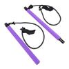 Pilates Bar Detachable Resistance Band Bar Fitness Stick Portable Home Gym Equipment