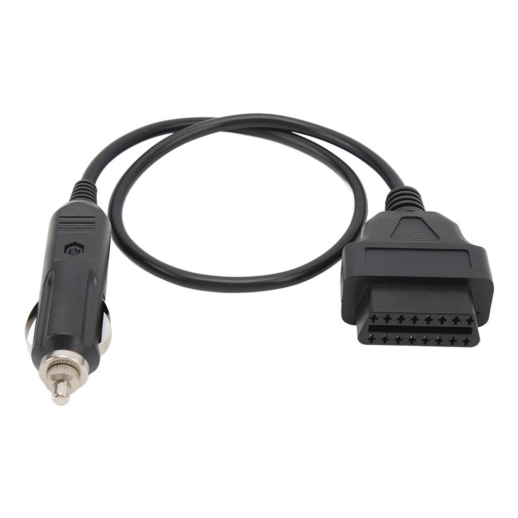 OBD2 Vehicle ECU Emergency Power Supply Cable 12V with Cigarette Lighter Car To OBD Female Connector Cable Adapter