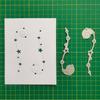 Star Trail Lace Carbon Steel Cutting Die - 6453